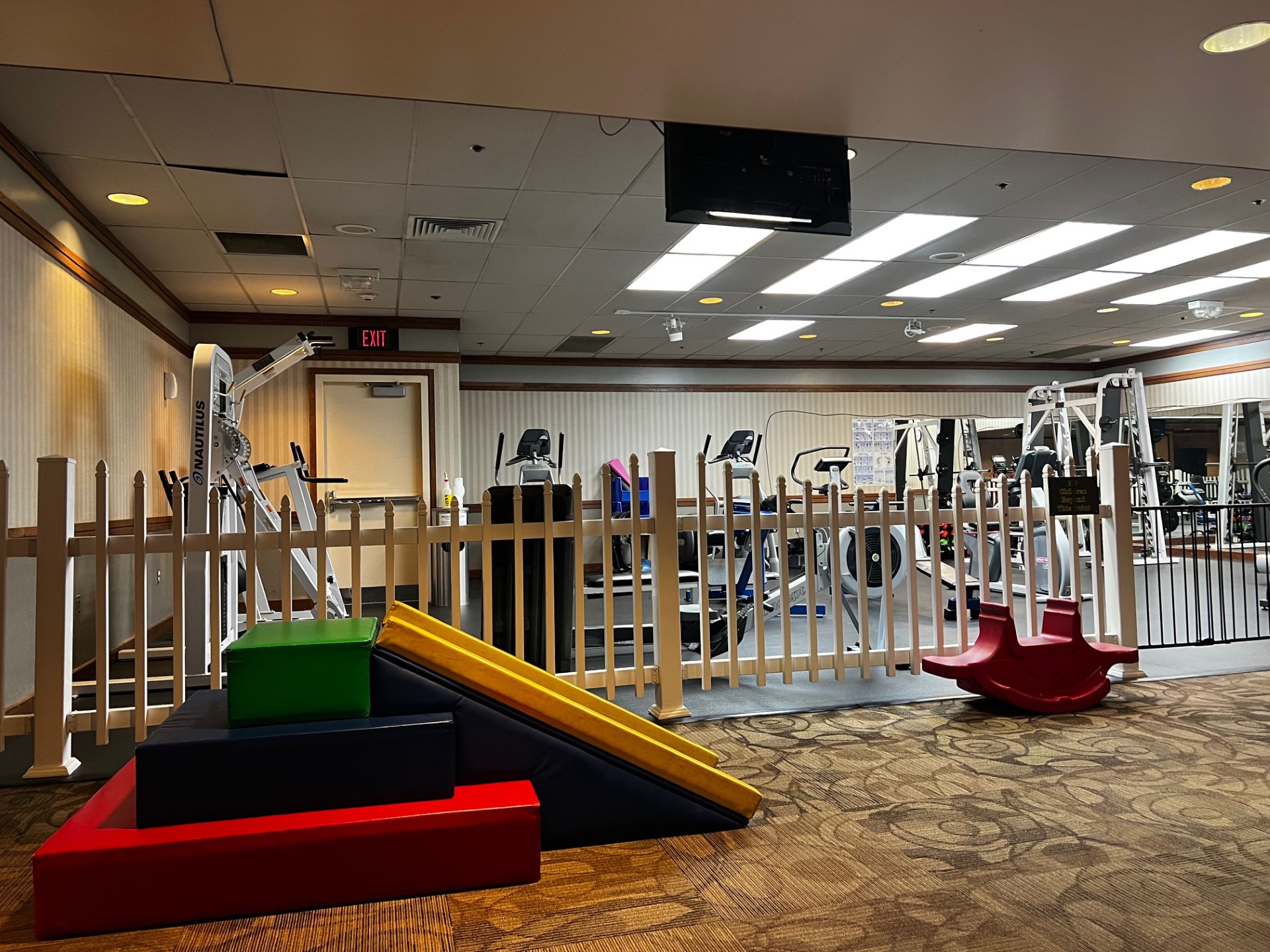 Gym and Play Area