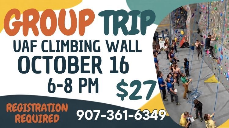 Group Trip to UAF Climbing Wall