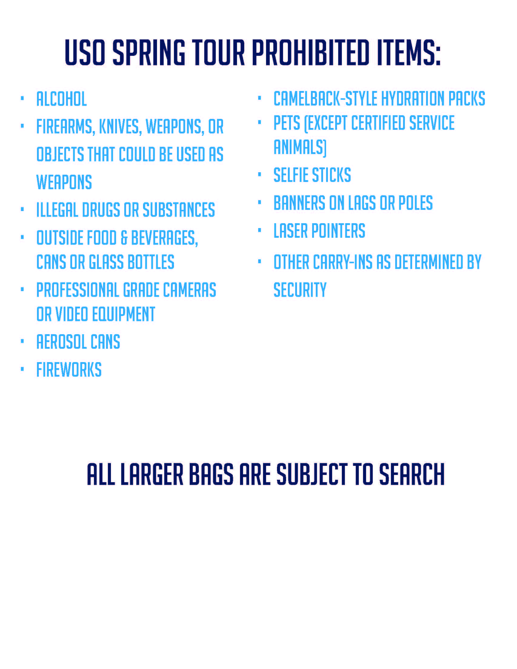 USO Spring Tour 2020_Prohibited Items List_8.5x11_2019.jpg